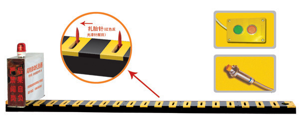 郑州中原区V3嵌入式闯岗自动扎胎器/阻车器